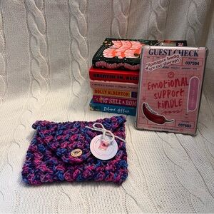 Handcrafted Multicolor Knitted Pouch